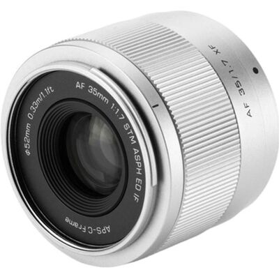 Viltrox APS-C, Auto focus prime lens with large aperture, for fuji X mount, 35mm/f1.7 (Fujifilm X, APS-C / DX), Objektiv, Silber Viltrox APS-C, Auto focus prime lens with large aperture, for fuji X mount, 35mm/f1.7 (Fujifilm X, APS-C / DX), Objektiv, Silber