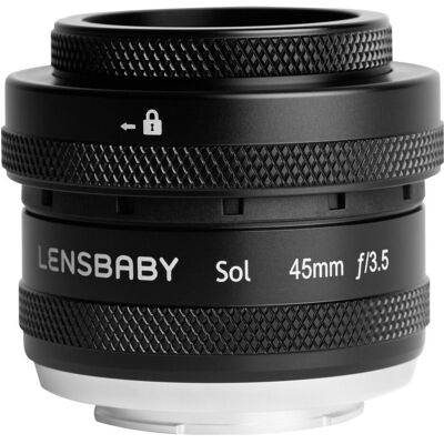 Lensbaby Sol 45 Nikon Z (Canon EF, APS-C / DX, Vollformat), Objektiv, Schwarz Lensbaby Sol 45 Nikon Z (Canon EF, APS-C / DX, Vollformat), Objektiv, Schwarz