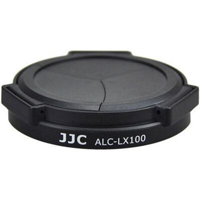 JJC ALC LX100 Zwart Automatic Lens Cap voor Panasonic DMC LX100, Objektivdeckel, Schwarz JJC ALC LX100 Zwart Automatic Lens Cap voor Panasonic DMC LX100, Objektivdeckel, Schwarz