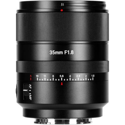 7artisans AF35mm F1.8 Sony (E Mount) (Sony E, Vollformat), Objektiv, Schwarz 7artisans AF35mm F1.8 Sony (E Mount) (Sony E, Vollformat), Objektiv, Schwarz