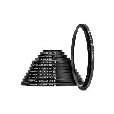 K&F Concept Satz Reduzierringe für 11-in-1-Filter (Objektivfilter Adapter), Objektivfilter Zubehör, Schwarz K&F Concept Satz Reduzierringe für 11-in-1-Filter (Objektivfilter Adapter), Objektivfilter Zubehör, Schwarz