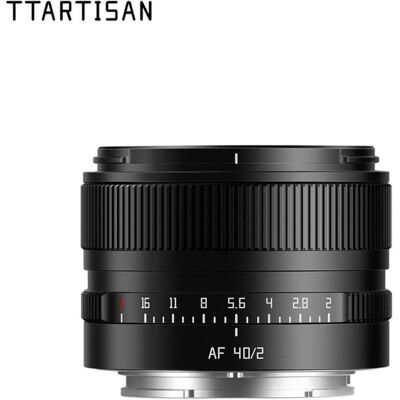 TTArtisan Obiettivo Full Frame 40mm f/2.0 (Sony E, APS-C / DX, Vollformat), Objektiv, Schwarz TTArtisan Obiettivo Full Frame 40mm f/2.0 (Sony E, APS-C / DX, Vollformat), Objektiv, Schwarz