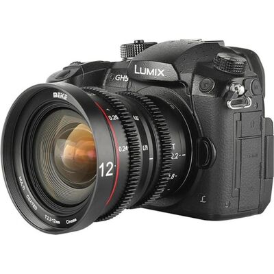 Meike MK 12mm T2.2 Micro 4/3 (D172951) (Micro Four Thirds, Micro Four Thirds), Objektiv, Schwarz Meike MK 12mm T2.2 Micro 4/3 (D172951) (Micro Four Thirds, Micro Four Thirds), Objektiv, Schwarz