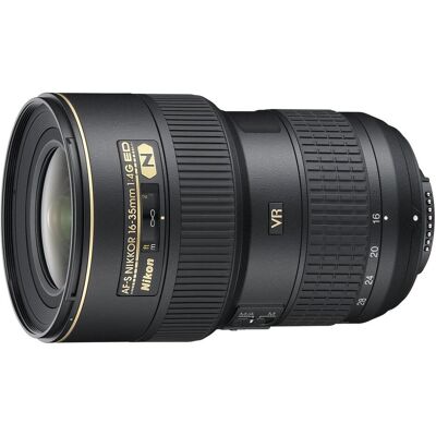 Nikkor AF-S lens, 16-35mm, f/4G ED VR II, black (Nikon F, Vollformat), Objektiv, Schwarz Nikkor AF-S lens, 16-35mm, f/4G ED VR II, black (Nikon F, Vollformat), Objektiv, Schwarz