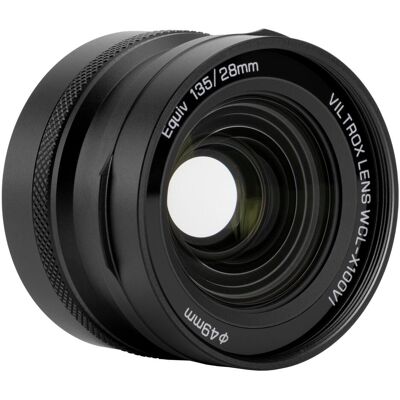 Viltrox WCL X100VI Wide angle Conversion Lens for Fuji X100VI Black (Weitwinkelkonverter), Objektivkonverter, Schwarz Viltrox WCL X100VI Wide angle Conversion Lens for Fuji X100VI Black (Weitwinkelkonverter), Objektivkonverter, Schwarz