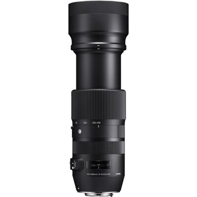 Sigma 100-400mm F5,0-6,3 DG DN OS Contemporary, Fujifilm X (Fujifilm X, APS-C / DX, Vollformat), Objektiv, Schwarz Sigma 100-400mm F5,0-6,3 DG DN OS Contemporary, Fujifilm X (Fujifilm X, APS-C / DX, Vollformat), Objektiv, Schwarz