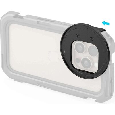 SmallRig 5010 67mm Magnetic Filter Adapter Side Mount Version for iPhone 16 Series Cages, Video Zubehör, Schwarz SmallRig 5010 67mm Magnetic Filter Adapter Side Mount Version for iPhone 16 Series Cages, Video Zubehör, Schwarz