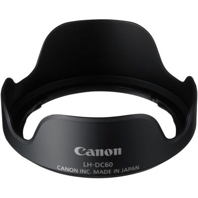 Canon LH-DC60, Sonnenblende, Gegenlichtblende, Schwarz Canon LH-DC60, Sonnenblende, Gegenlichtblende, Schwarz