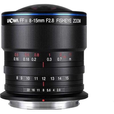 Laowa Obiettivo Fisheye Zoom Full Frame 8-15mm f/2.8 (Vollformat), Objektiv, Schwarz Laowa Obiettivo Fisheye Zoom Full Frame 8-15mm f/2.8 (Vollformat), Objektiv, Schwarz