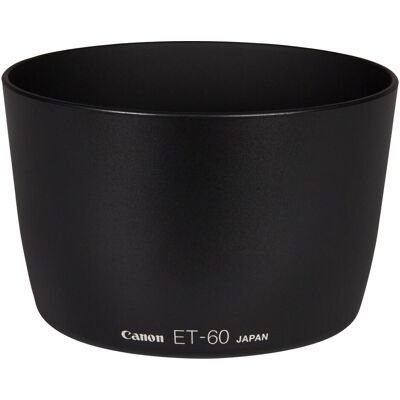 Canon Sonnenblende ET-60, Gegenlichtblende, Schwarz Canon Sonnenblende ET-60, Gegenlichtblende, Schwarz