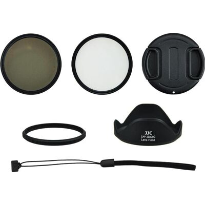 Kiwi Filter Adapter Tube Kit voor Canon SX60 HS, Objektivfilter Zubehör, Schwarz Kiwi Filter Adapter Tube Kit voor Canon SX60 HS, Objektivfilter Zubehör, Schwarz