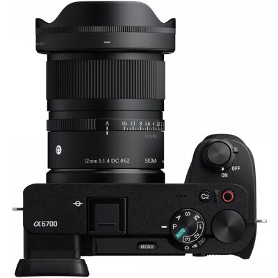 Sigma 12mm F1,4 DC Contemporary (Sony-E) (Sony E, APS-C / DX), Objektiv, Schwarz Sigma 12mm F1,4 DC Contemporary (Sony-E) (Sony E, APS-C / DX), Objektiv, Schwarz
