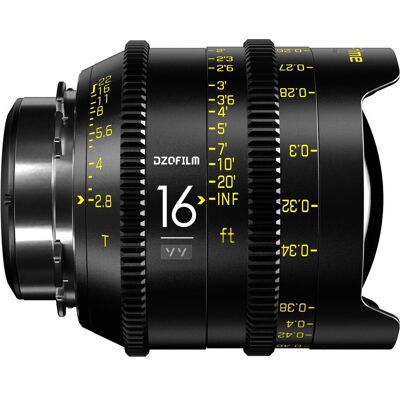 Dzofilm Vespid Prime 16 T2.8 for PL/EF Mount (Canon EF, PL), Objektiv, Schwarz Dzofilm Vespid Prime 16 T2.8 for PL/EF Mount (Canon EF, PL), Objektiv, Schwarz