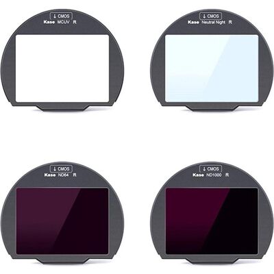 Kase Clip-In Filter Canon R 4 In 1 Set Mcuv + Neut (Schutzfilter), Objektivfilter, Schwarz Kase Clip-In Filter Canon R 4 In 1 Set Mcuv + Neut (Schutzfilter), Objektivfilter, Schwarz