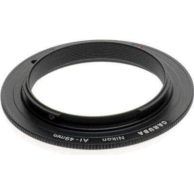 Caruba Reverse Ring Nikon AI 49mm (Objektivfilter Adapter), Objektivfilter Zubehör, Schwarz Caruba Reverse Ring Nikon AI 49mm (Objektivfilter Adapter), Objektivfilter Zubehör, Schwarz