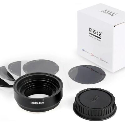 Meike MK 75T21S35 EFTPL, Objektivadapter, Schwarz Meike MK 75T21S35 EFTPL, Objektivadapter, Schwarz