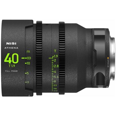 Nisi 40mm ATHENA PRIME Full Frame Cinema Lens T1.9 (RF Mount) (Canon RF, Vollformat), Objektiv, Schwarz Nisi 40mm ATHENA PRIME Full Frame Cinema Lens T1.9 (RF Mount) (Canon RF, Vollformat), Objektiv, Schwarz
