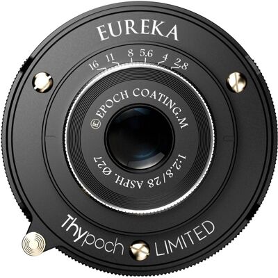 Thypoch Eureka 28mm f2.8 ASPH Leica M Mount + M to X-Mount Adapter Semi-Glossy Black (Fujifilm X, Leica M, Vollformat), Objektiv, Schwarz Thypoch Eureka 28mm f2.8 ASPH Leica M Mount + M to X-Mount Adapter Semi-Glossy Black (Fujifilm X, Leica M, Vollformat), Objektiv, Schwarz