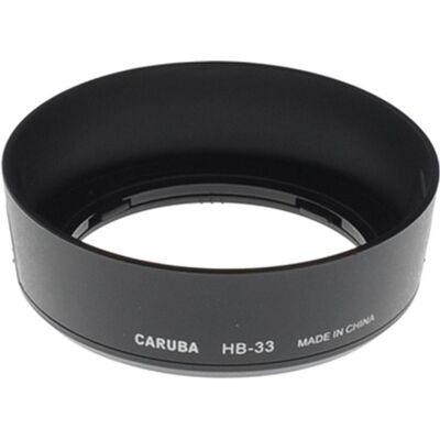 Caruba HB 33 Schwarz, Gegenlichtblende, Schwarz Caruba HB 33 Schwarz, Gegenlichtblende, Schwarz
