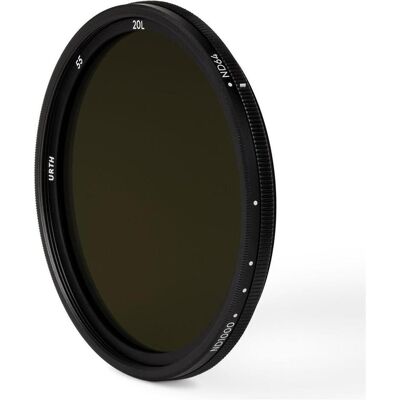 Urth 55mm ND64 1000 (6 10 Stop) Variable ND Lens Filter (Plus+) (55 mm, ND- / Graufilter), Objektivfilter, Schwarz Urth 55mm ND64 1000 (6 10 Stop) Variable ND Lens Filter (Plus+) (55 mm, ND- / Graufilter), Objektivfilter, Schwarz