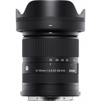 Sigma 18-50mm f/2.8 DC DN Sony E (Sony E, APS-C / DX), Objektiv, Schwarz Sigma 18-50mm f/2.8 DC DN Sony E (Sony E, APS-C / DX), Objektiv, Schwarz