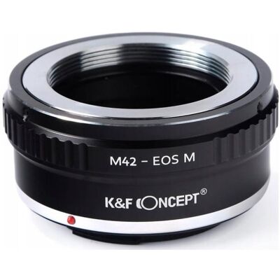 K&F Concept Kf Adapter Do Canon Eos M Ef-m Na M42 / Kf06.137, Objektivadapter K&F Concept Kf Adapter Do Canon Eos M Ef-m Na M42 / Kf06.137, Objektivadapter