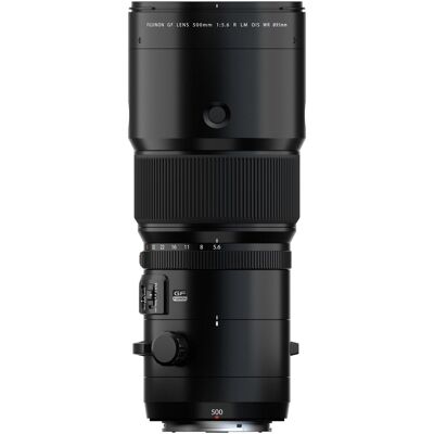 Fujifilm Fujinon GF 500mm F5.6 R LM OIS WR (Fujinon GF, Mittelformat), Objektiv, Schwarz Fujifilm Fujinon GF 500mm F5.6 R LM OIS WR (Fujinon GF, Mittelformat), Objektiv, Schwarz