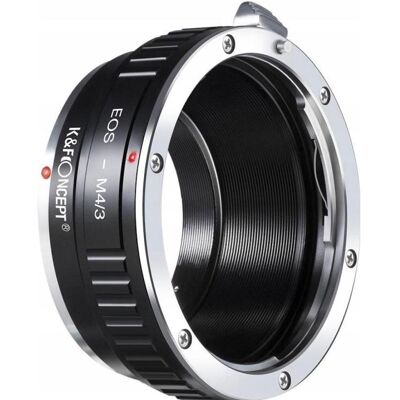 K&F Concept Kf Adapter Olympus M4/3 Micro 4/3 - Canon Eos Ef Ef-s / Kf06.090, Objektivadapter, Schwarz K&F Concept Kf Adapter Olympus M4/3 Micro 4/3 - Canon Eos Ef Ef-s / Kf06.090, Objektivadapter, Schwarz
