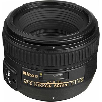 AF-S Nikkor 50mm f/1.4G (Nikon F, Vollformat), Objektiv, Schwarz AF-S Nikkor 50mm f/1.4G (Nikon F, Vollformat), Objektiv, Schwarz