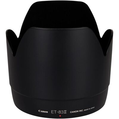 Canon ET-83 II Sonnenblende, Gegenlichtblende, Schwarz Canon ET-83 II Sonnenblende, Gegenlichtblende, Schwarz