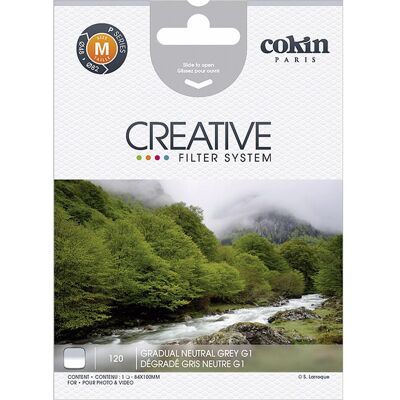 Cokin Filter P120 Verlauf 1 (Effekt Filter), Objektivfilter, Grau Cokin Filter P120 Verlauf 1 (Effekt Filter), Objektivfilter, Grau