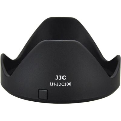 JJC LH JDC100 zonnekap (Canon LH DC100 + Canon FA DC67B filter adapter ring), Gegenlichtblende, Schwarz JJC LH JDC100 zonnekap (Canon LH DC100 + Canon FA DC67B filter adapter ring), Gegenlichtblende, Schwarz