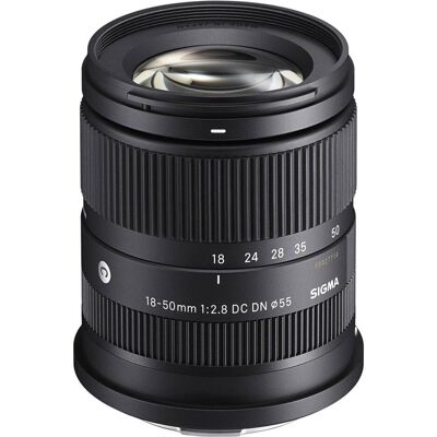 Sigma 18–50 mm F2,8 DC DN Leica L (EU) (Leica L, APS-C / DX), Objektiv, Schwarz Sigma 18–50 mm F2,8 DC DN Leica L (EU) (Leica L, APS-C / DX), Objektiv, Schwarz