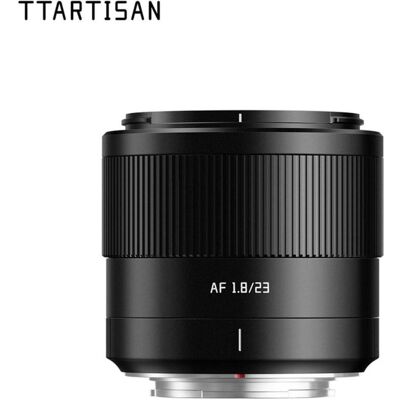 TTArtisan AF 23mm F1.8 Fuji X mount (Fujifilm X, APS-C / DX), Objektiv, Schwarz TTArtisan AF 23mm F1.8 Fuji X mount (Fujifilm X, APS-C / DX), Objektiv, Schwarz