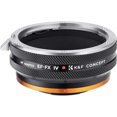 K&F Concept High Precision lens adapter, matte paint, orange, EF-FX IV PRO, Objektivadapter, Orange K&F Concept High Precision lens adapter, matte paint, orange, EF-FX IV PRO, Objektivadapter, Orange