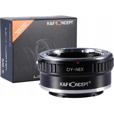K&F Concept Adapter – Sony E/Nex auf Contax Yashica C/Y – KF06.111, Objektivadapter, Schwarz K&F Concept Adapter – Sony E/Nex auf Contax Yashica C/Y – KF06.111, Objektivadapter, Schwarz
