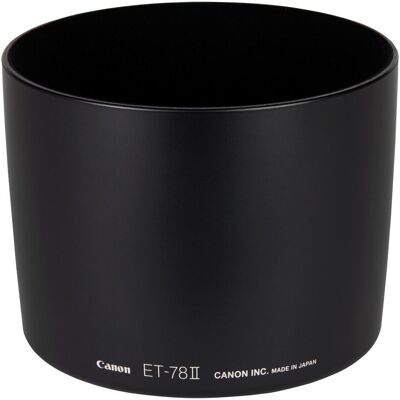 Canon Sonnenblende ET-78II, Gegenlichtblende, Schwarz Canon Sonnenblende ET-78II, Gegenlichtblende, Schwarz