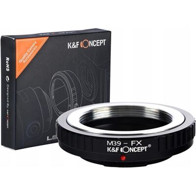 K&F Concept Adapter – Fujifilm X-Mount auf M39 – KF06.104, Objektivadapter, Transparent K&F Concept Adapter – Fujifilm X-Mount auf M39 – KF06.104, Objektivadapter, Transparent