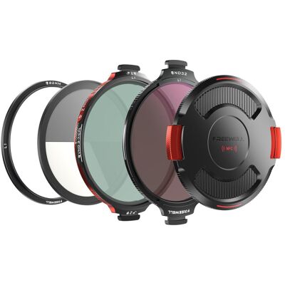 Freewell Real Locking Variable ND/CPL Filter All Day Kit (82 mm, ND- / Graufilter), Objektivfilter, Grau Freewell Real Locking Variable ND/CPL Filter All Day Kit (82 mm, ND- / Graufilter), Objektivfilter, Grau