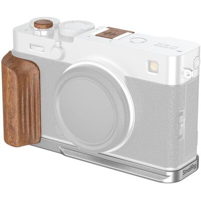 SmallRig 5984 L-Shaped Mount Plate with Wooden Handle for FUJIFILM X-E5 (Rosewood, Silver), Video Zubehör, Braun, Schwarz, Silber SmallRig 5984 L-Shaped Mount Plate with Wooden Handle for FUJIFILM X-E5 (Rosewood, Silver), Video Zubehör, Braun, Schwarz, Silber
