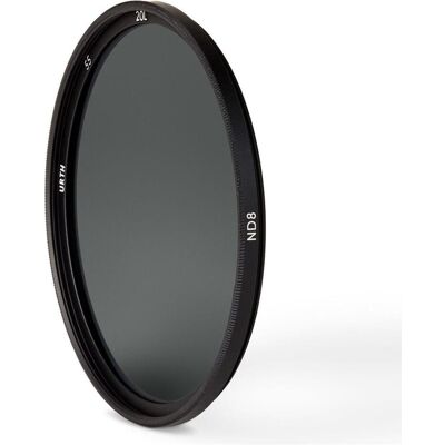 Urth 55mm ND8 (3 Stop) Objektivfilter (Plus+) (55 mm, ND- / Graufilter), Objektivfilter, Schwarz Urth 55mm ND8 (3 Stop) Objektivfilter (Plus+) (55 mm, ND- / Graufilter), Objektivfilter, Schwarz