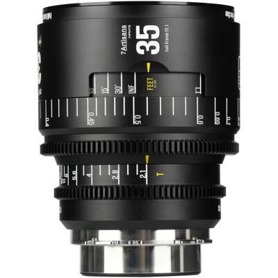 7artisans 35T21B-PL INF 35mm T2.1 INFINTE PL Mount (Black) (Arri PL, Vollformat), Objektiv, Schwarz 7artisans 35T21B-PL INF 35mm T2.1 INFINTE PL Mount (Black) (Arri PL, Vollformat), Objektiv, Schwarz