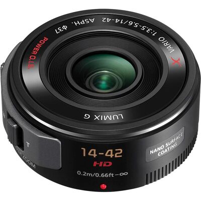 Panasonic 14-42mm f/3.5-5.6 ASPH. PZ Power O.I.S. (Micro Four Thirds, Micro Four Thirds), Objektiv, Schwarz Panasonic 14-42mm f/3.5-5.6 ASPH. PZ Power O.I.S. (Micro Four Thirds, Micro Four Thirds), Objektiv, Schwarz