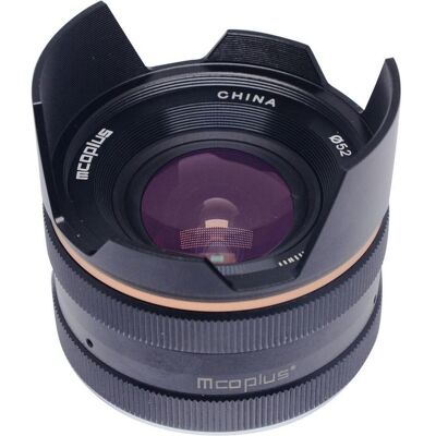 McoPlus MCO14mm f/3.5 Sony Black (Sony E), Objektiv, Schwarz McoPlus MCO14mm f/3.5 Sony Black (Sony E), Objektiv, Schwarz