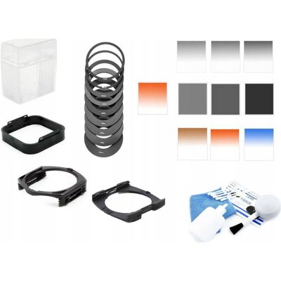 Massa filter COKIN SET P 28in1 Handles Filters Adapters Box cleaning kit (Filteradapter), Objektivfilter Massa filter COKIN SET P 28in1 Handles Filters Adapters Box cleaning kit (Filteradapter), Objektivfilter