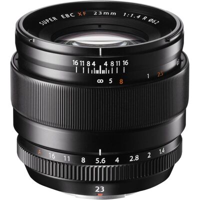Fujinon XF 23mm f/1.4 R (Fujifilm X, APS-C / DX), Objektiv, Schwarz Fujinon XF 23mm f/1.4 R (Fujifilm X, APS-C / DX), Objektiv, Schwarz