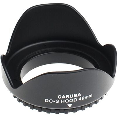 Caruba Universal Sonnenblende 49mm, Gegenlichtblende, Schwarz Caruba Universal Sonnenblende 49mm, Gegenlichtblende, Schwarz