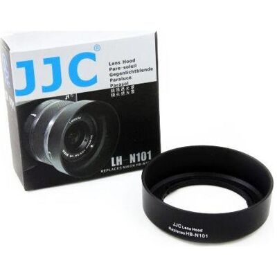 JJC cover Hb-n101 for Nikon 1 V1 J1, Gegenlichtblende, Schwarz JJC cover Hb-n101 for Nikon 1 V1 J1, Gegenlichtblende, Schwarz