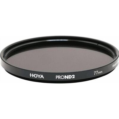 Hoya Pro ND2 Filter (49 mm, ND- / Graufilter), Objektivfilter, Schwarz Hoya Pro ND2 Filter (49 mm, ND- / Graufilter), Objektivfilter, Schwarz