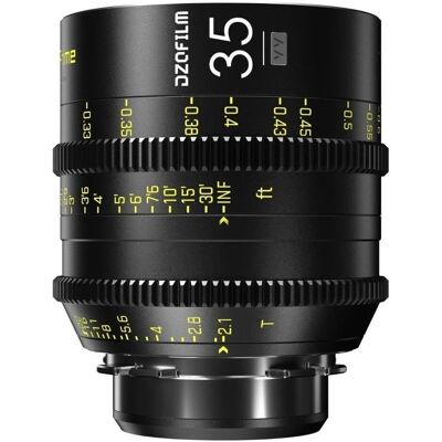 Dzofilm Cine Lens Vespid Prime 35 T21 for PLEF Mount VVFF (M-Bajonett, Vollformat), Objektiv Dzofilm Cine Lens Vespid Prime 35 T21 for PLEF Mount VVFF (M-Bajonett, Vollformat), Objektiv